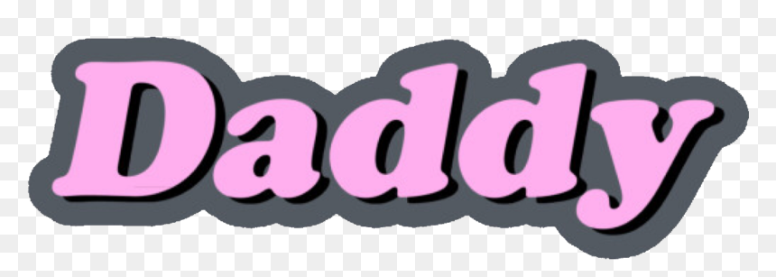 Aesthetic Stickers Png Daddy Clipart , Png Download, Transparent Png - daddy png