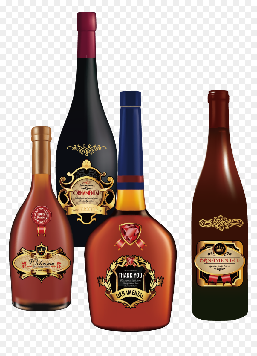 Liqueur Distilled Beverage Baijiu Wine Alcoholic Drink, HD Png Download - liquor png