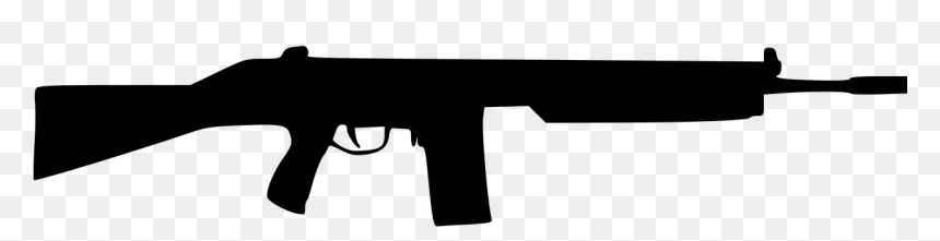 Silhouette Of Weapons Png, Transparent Png - weapons png