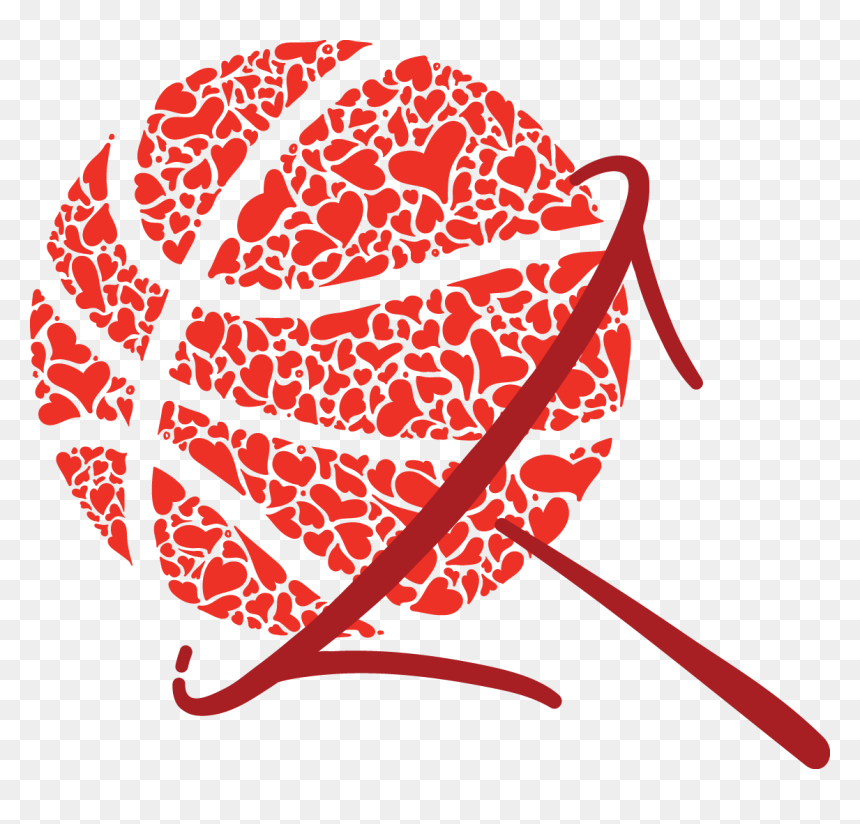 Transparent Heart Basketball Png - Illustration, Png Download - heart basketball png