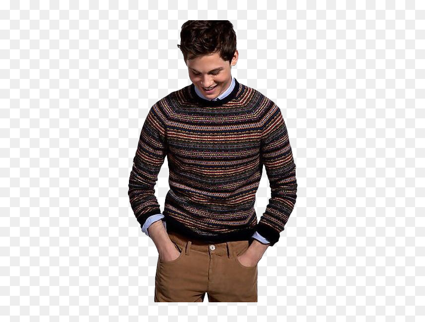 Logan Lerman Png High Quality Image - Logan Lerman Sweater, Transparent Png - logan png