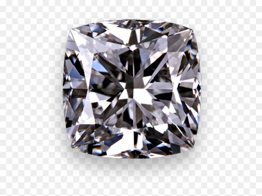 Perfect Brilliant Cushion Cut Loose Diamond - Cushion Cut Loose Black Diamond, HD Png Download - diamond.png