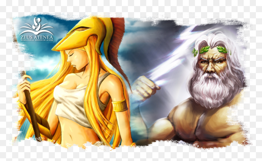 Selfie Of Zeus , Png Download - Zeus Holding Lightning Bolt, Transparent Png - zeus png
