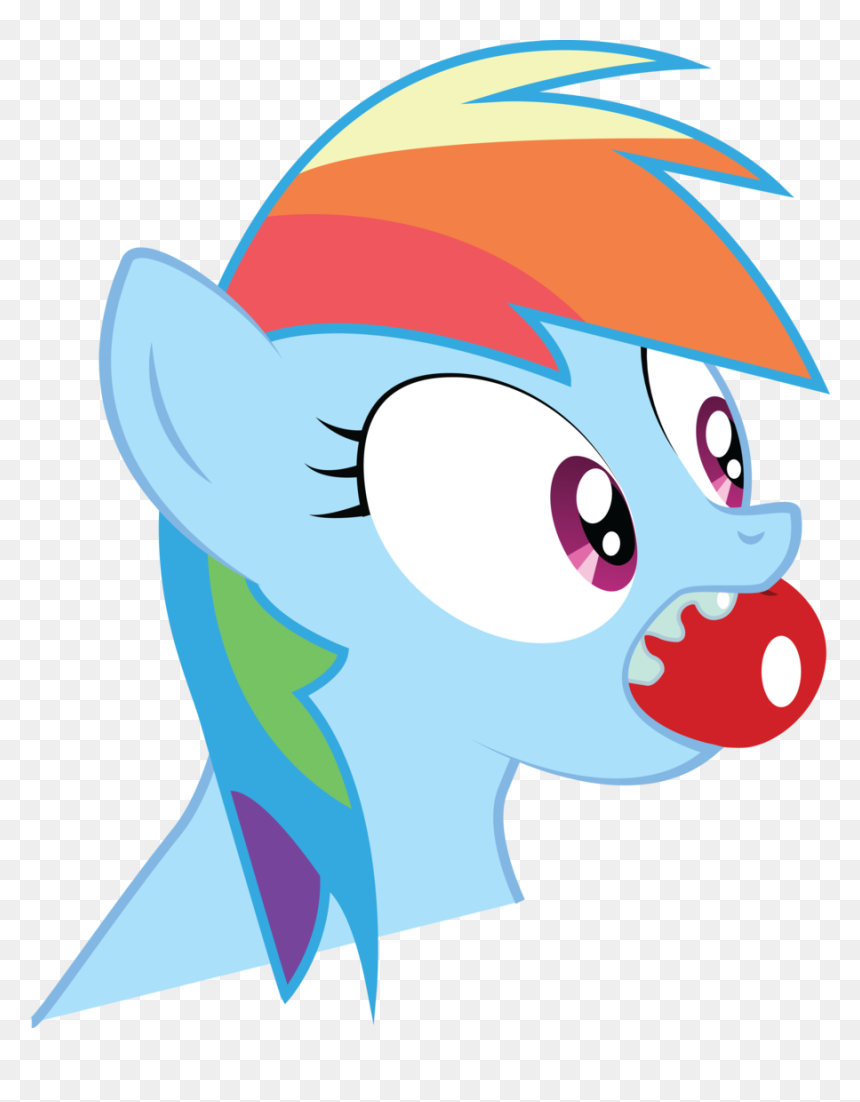 Slic3skill, Drool, Rainbow Dash, Safe, Simple Background, - Clip Art, HD Png Download - drool png