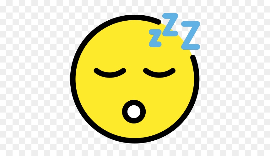 Scalable Vector Graphics, HD Png Download - sleep emoji png
