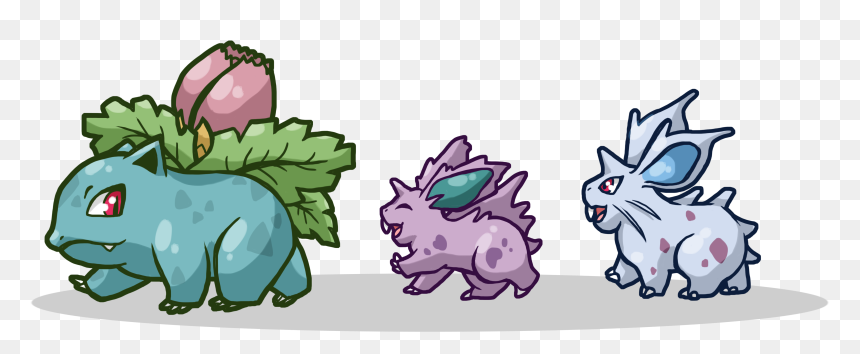 Cartoon, HD Png Download - ivysaur png