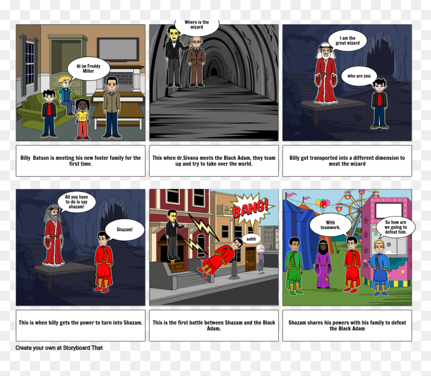 Cartoon, HD Png Download - shazam png