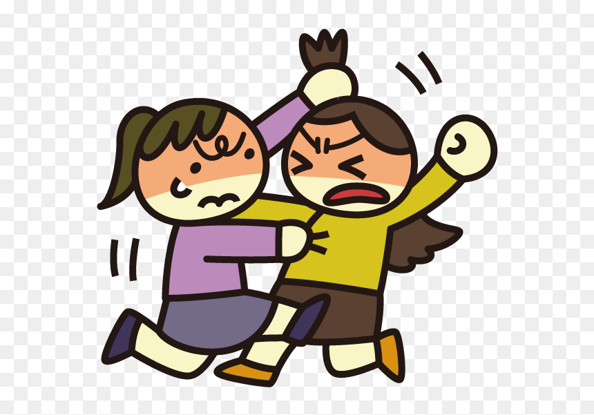 Download Villain Cartoon Fighting Free Transparent - Transparent Fighting Clipart, HD Png Download - fighting png