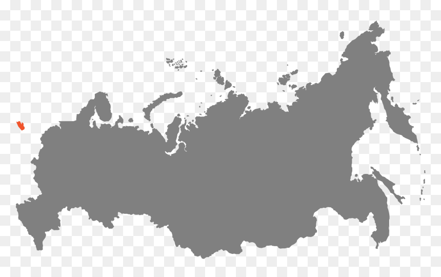 Russia Png - North Caucasus Russia Map, Transparent Png - russia png