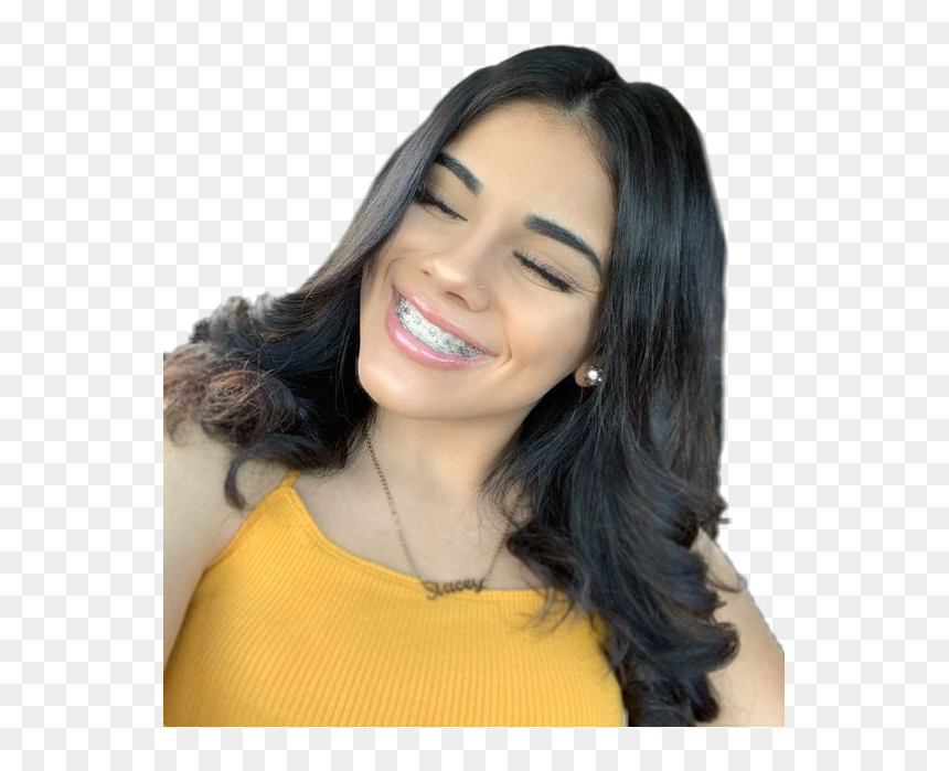 #png #nichememe #girl #sweet #sweetgirl #braces - Baddies Braces, Transparent Png - braces png