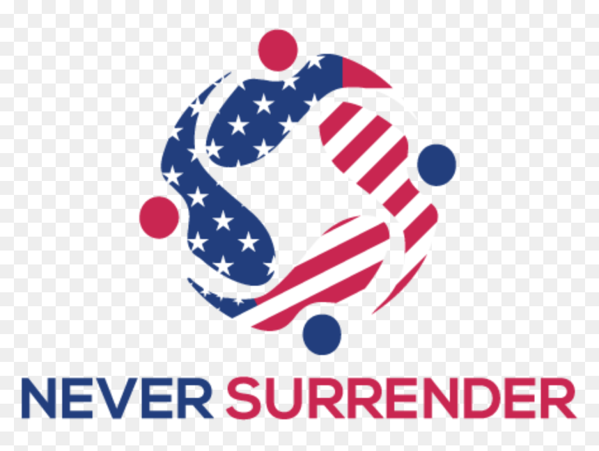 Cropped Never Surrender 1 Png - John Boner Center, Transparent Png - california flag png