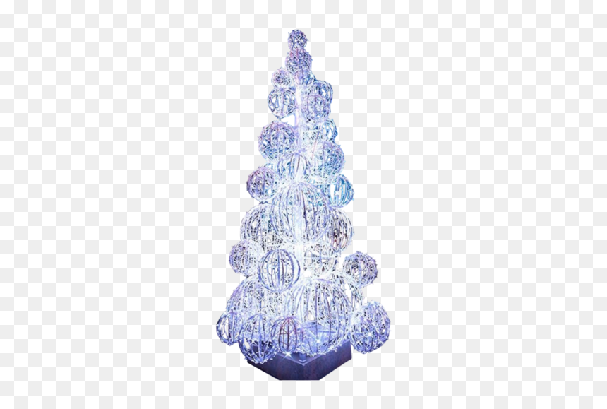 Best Commercial Unique Christmas Tree - Christmas Ornament, HD Png Download - modern christmas tree png