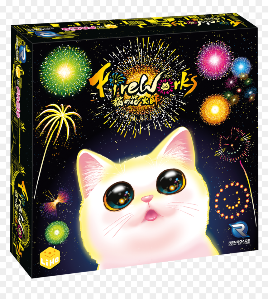 Fireworks 3dbox Rgb - Fireworks Renegade Games, HD Png Download - cat .png