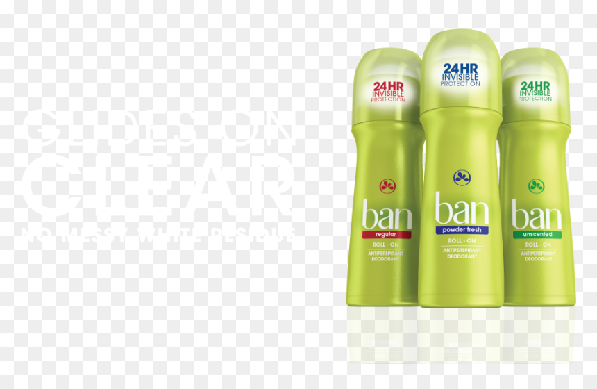 Transparent Deodorant Png - Cosmetics, Png Download - ban png