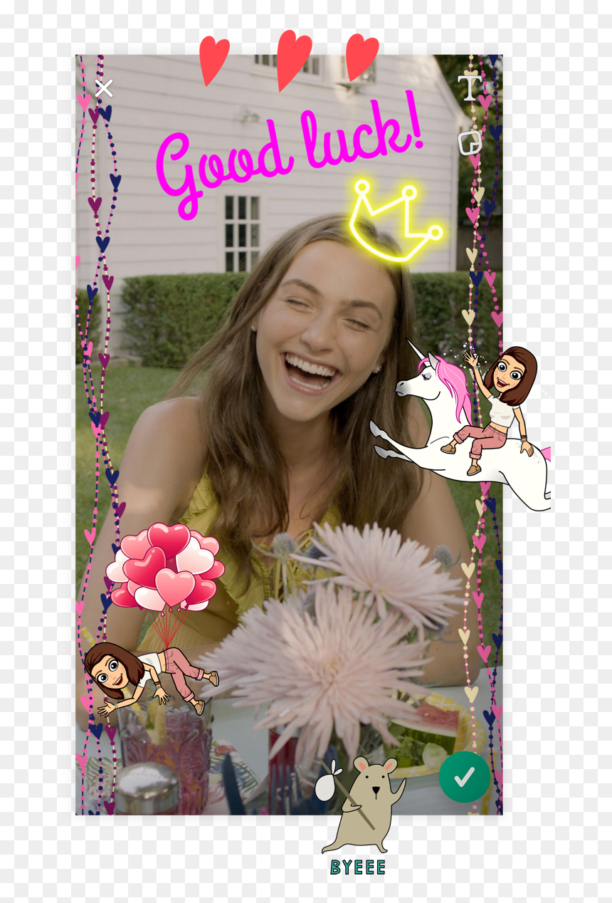 Christmas Card, HD Png Download - snapchat flower crown png