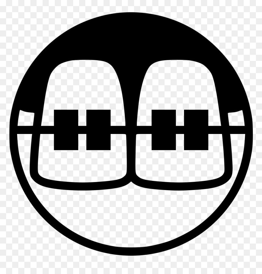 Braces Upper Incisors - Braces Icon Png, Transparent Png - braces png