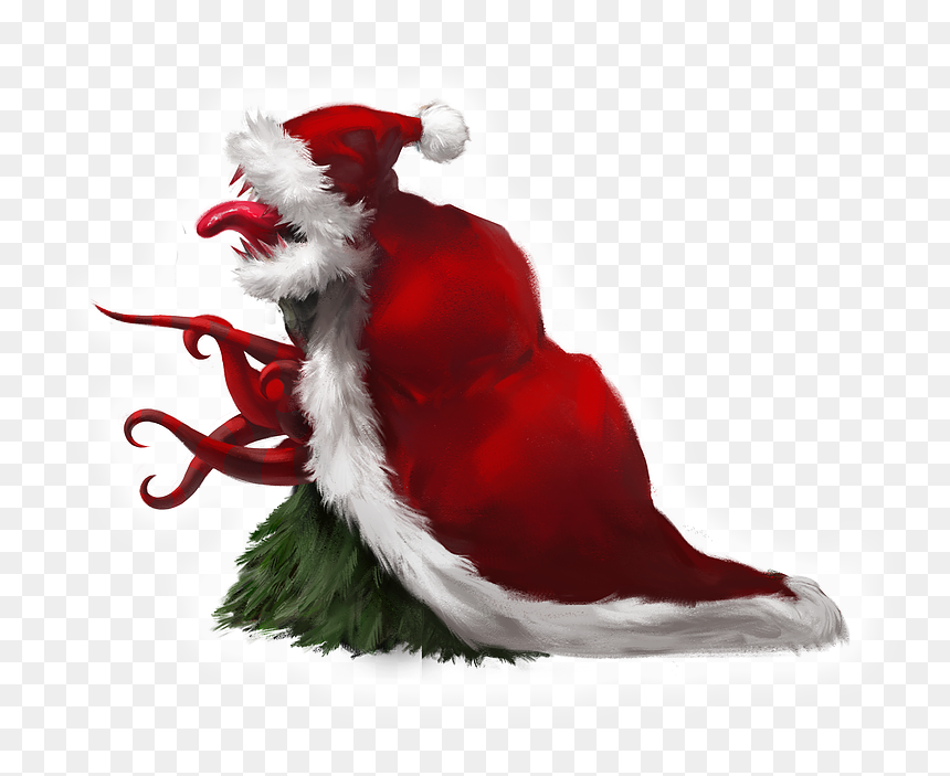 Striped Skunk, HD Png Download - santa hat .png