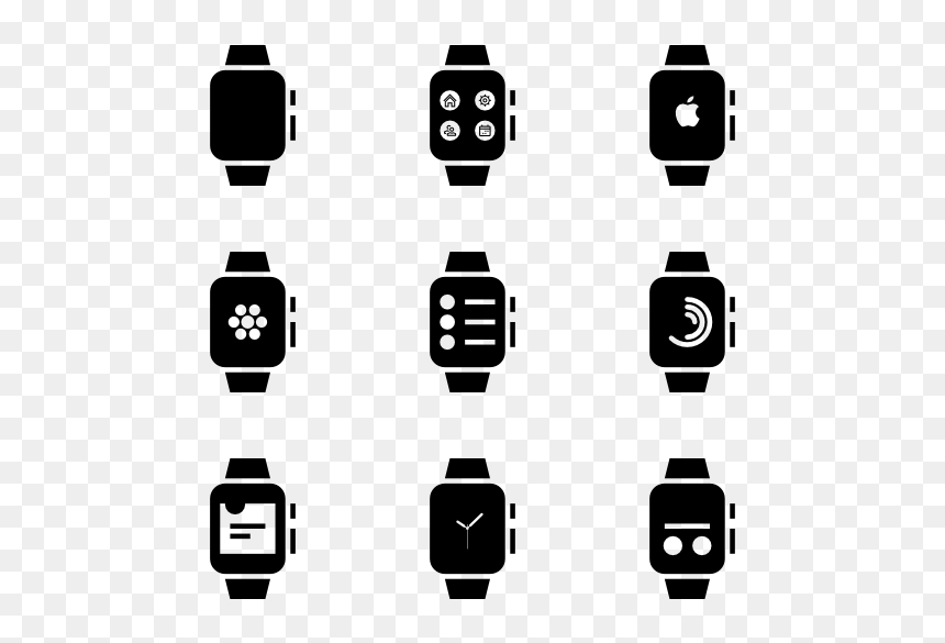 Icone Smartwatch Png, Transparent Png - watch icon png