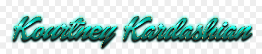Kourtney Kardashian Beautiful Letter Png Name - Graphics, Transparent Png - beautiful png