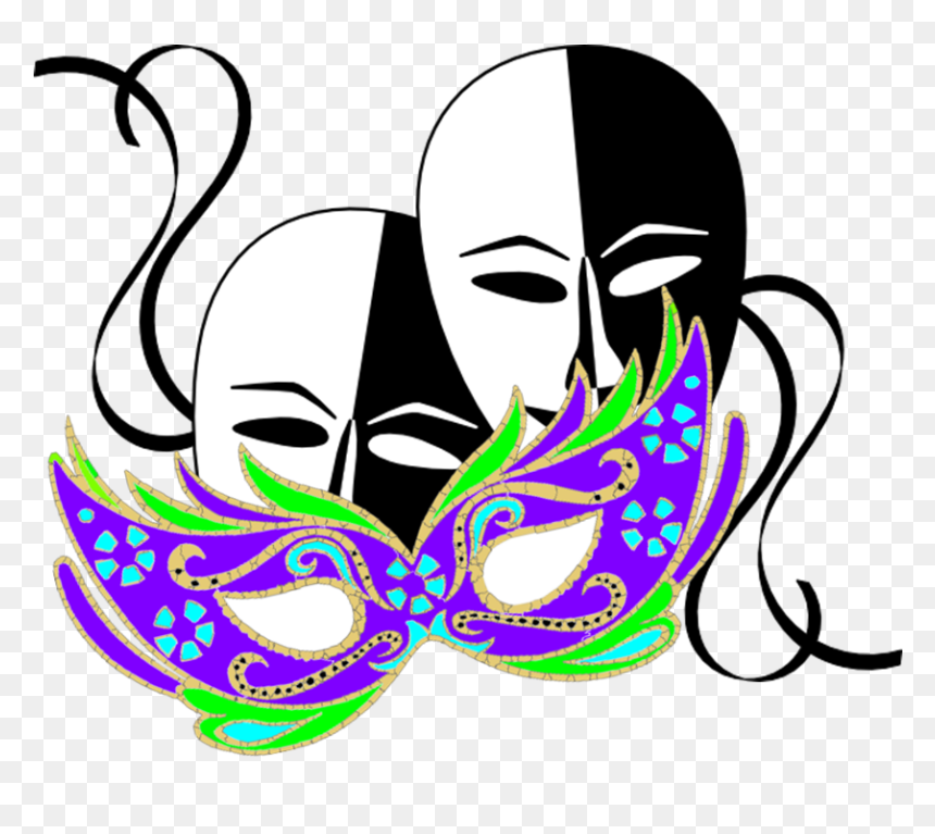 2015 01 06 Masquerademasks - Theater Masks Cliparts, HD Png Download - theatre masks png