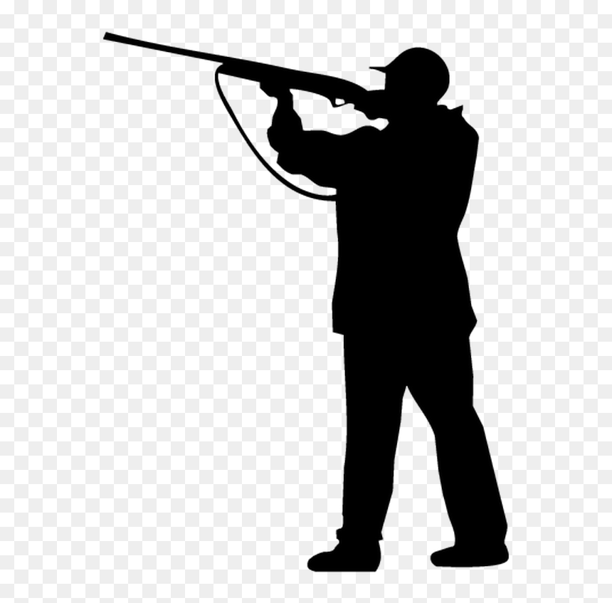 Waterfowl Hunting Deer Hunting Clip Art - Silhouette Hunter Png, Transparent Png - hunter png