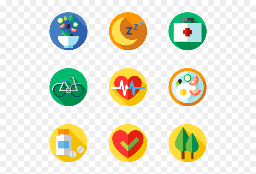 Healthy Lifestyle Png Transparent Image - Png Symbols Of Healthy Lifestyle, Png Download - location icon png transparent