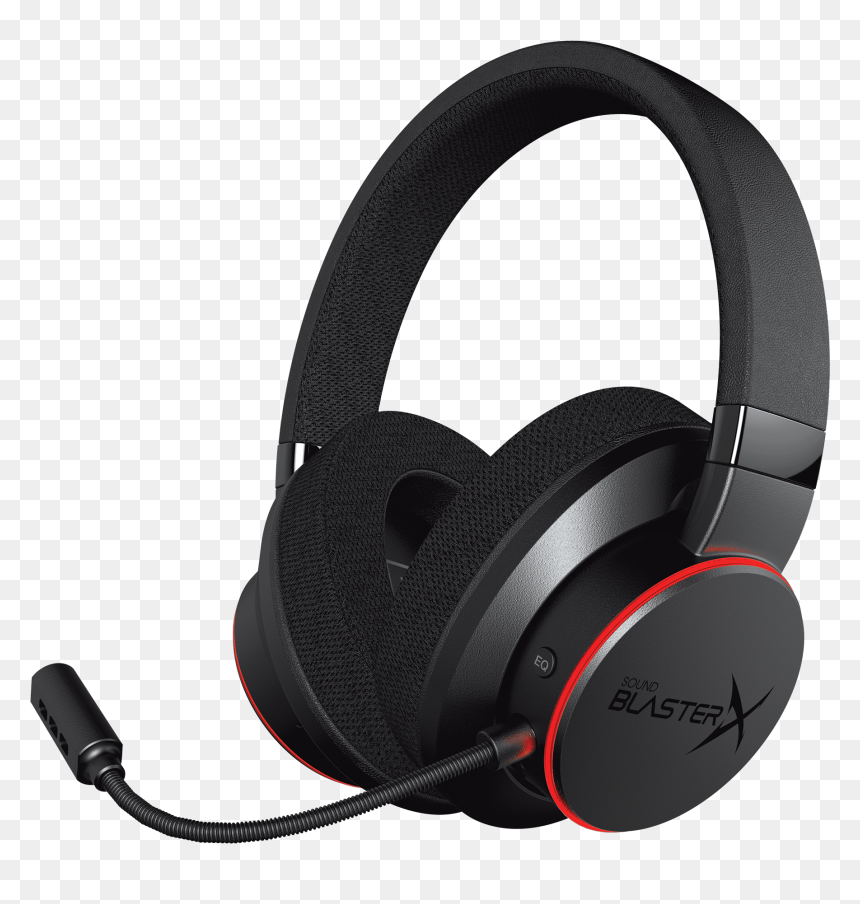 1 Surround Sound Usb Gaming Headset With Aurora Reactive - Creative Sound Blasterx H6, HD Png Download - gaming headset png