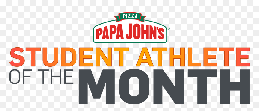 Papa John"s Student Athlete Of The Month - Oval, HD Png Download - papa johns logo png