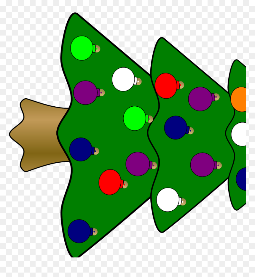 شجرة كريسمس كليب ارت, HD Png Download - christmas tree .png