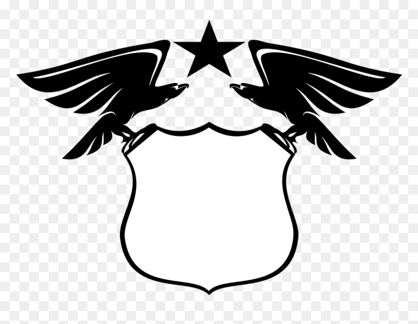Eagle With Shield Transparent, HD Png Download - eagle vector png