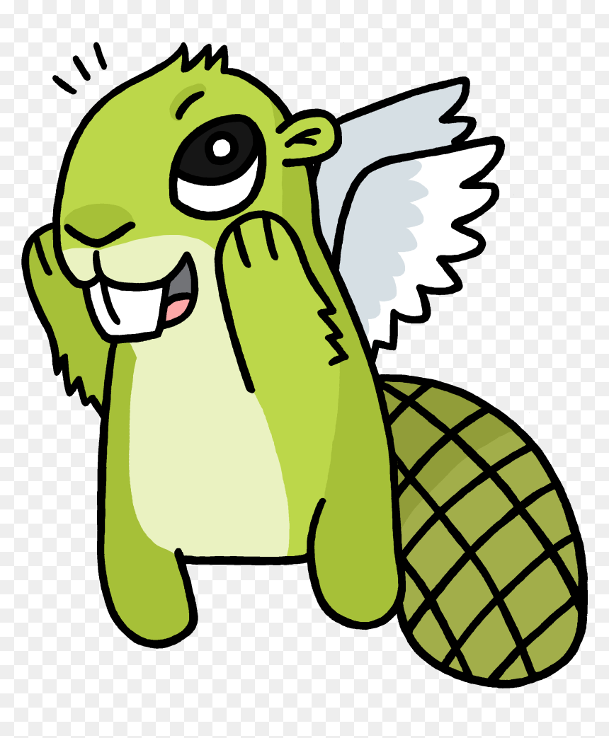 Flying Adsy - Hurt Clipart Transparent, HD Png Download - beaver png