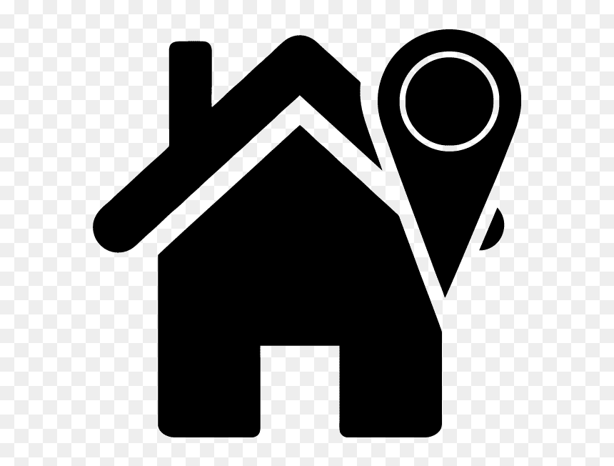 Transparent Home Icon, HD Png Download - location icon png transparent