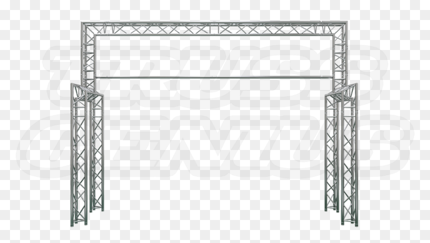 Triangular Truss Finish Line - Scaffolding, HD Png Download - finish line png