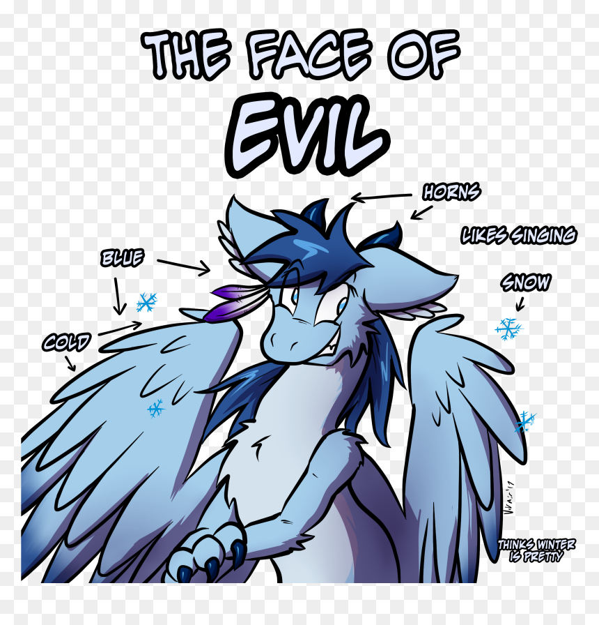 The Face Of Evil - Cartoon, HD Png Download - evil face png