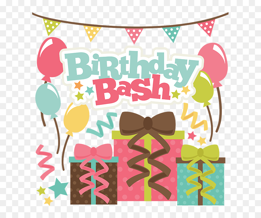 Birthday Bash Clipart, HD Png Download - birthday bash png