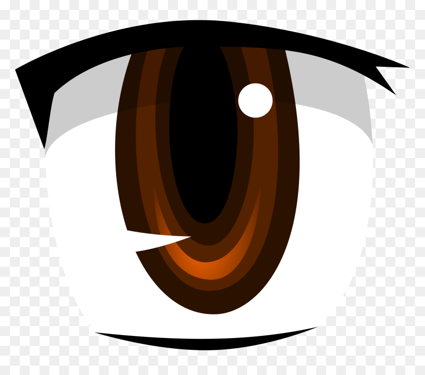 Thumb Image - Brown Anime Eyes Png, Transparent Png - manga png