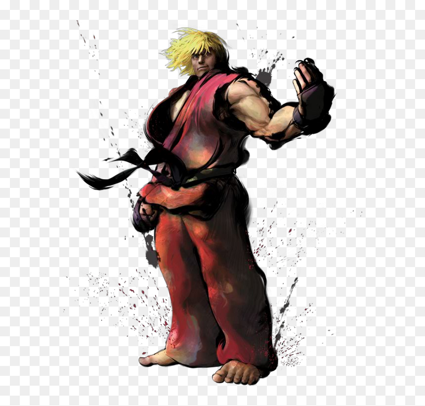 Thumb Image - Ken Street Fighter Artwork, HD Png Download - fighter png