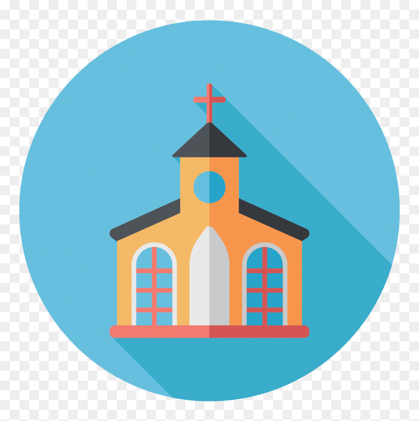 Religious Clipart Church Group - Fontana Del Nettuno, HD Png Download - shadow.png