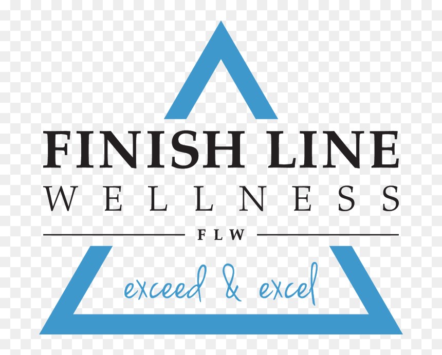 Finish Line Wellness Logo - Triangle, HD Png Download - finish line png