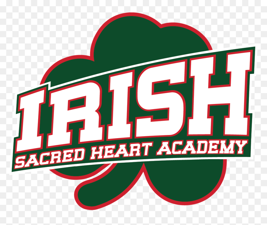 Sacred Heart Academy Irish, HD Png Download - heart basketball png