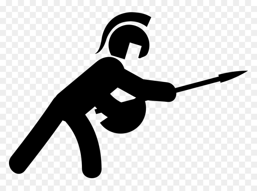 Spartan Soldier - Icon Espartano Png, Transparent Png - spartan png