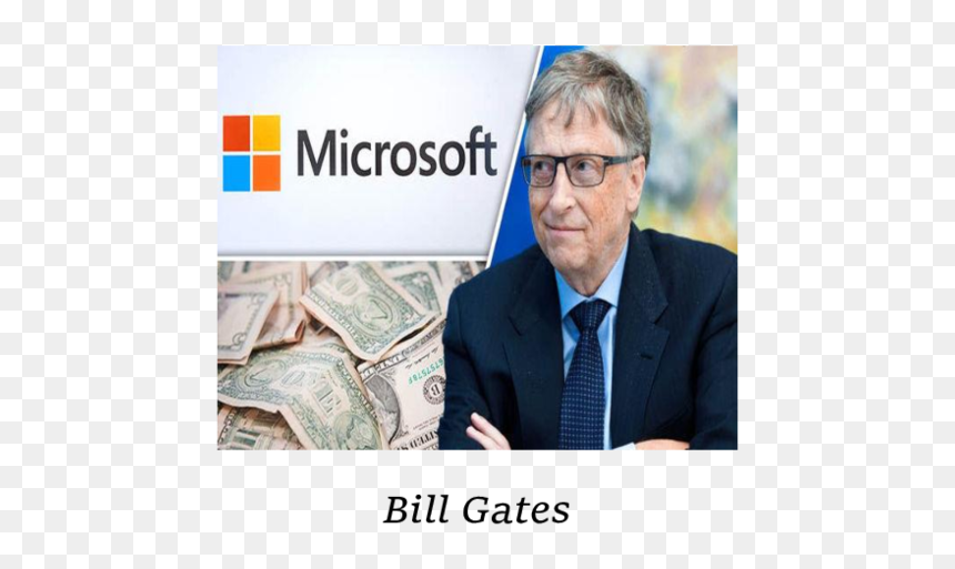 Microsoft Corporation, HD Png Download - bill gates png