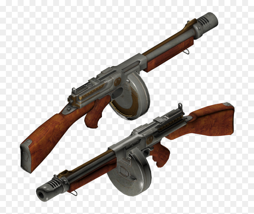 Download Zip Archive - Assault Rifle, HD Png Download - tommy gun png
