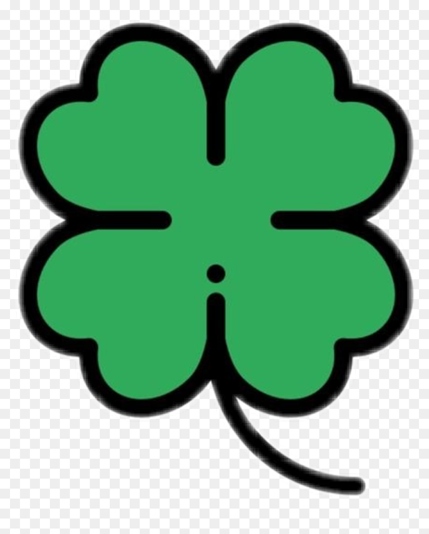 #leaf #lucky #green #tumblr #emoji #leaves - Black Circular Frame, HD Png Download - leaf icon png