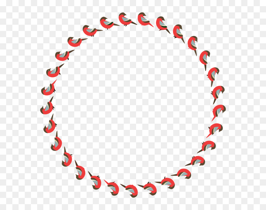Transparent Christmas Red Heart Circle For Christmas - Bh Cosmetics Vanilla Peach Truffles, HD Png Download - christmas pngs