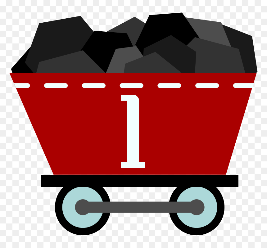 Vag N De Carbon - Train Coal Car Clipart, HD Png Download - coal png