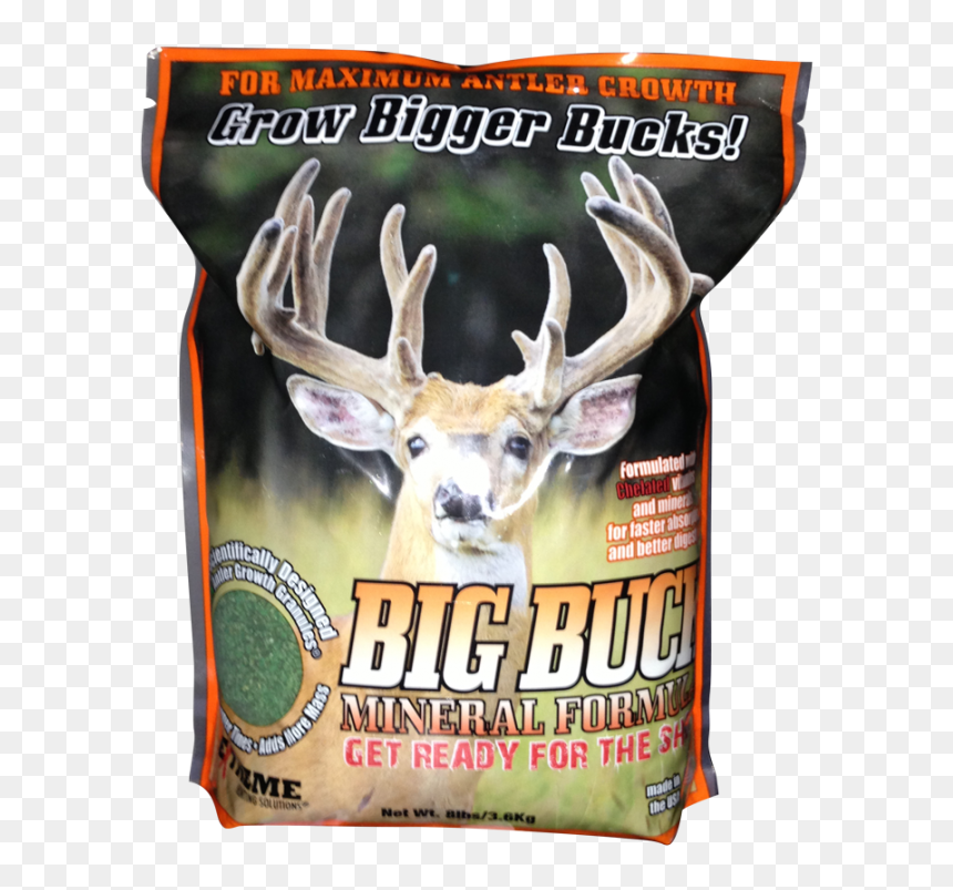 Big Buck Mineral Formula - Reindeer, HD Png Download - buck png
