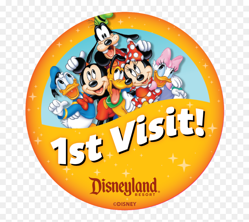 Disneyland Todayverified Account - Disneyland Paris First Time Badge, HD Png Download - disneyland png