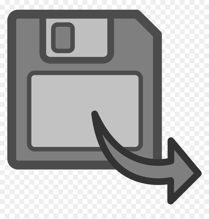 Transfer Data Clipart, HD Png Download - save icon png