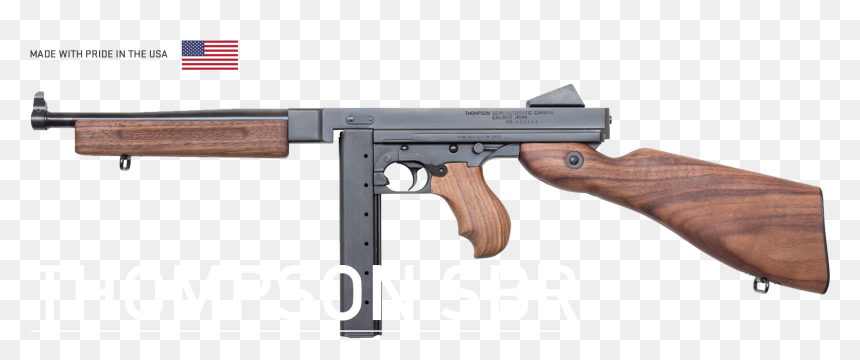 M1 Thompson Sbr, HD Png Download - tommy gun png